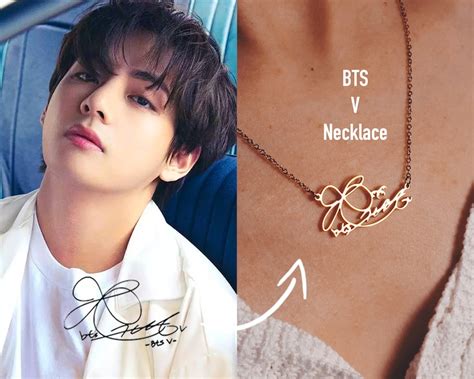 kim taehyung necklace worth